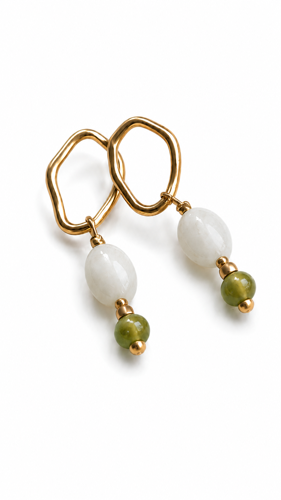 Earth Muse Collection — Jade Whisper Earrings