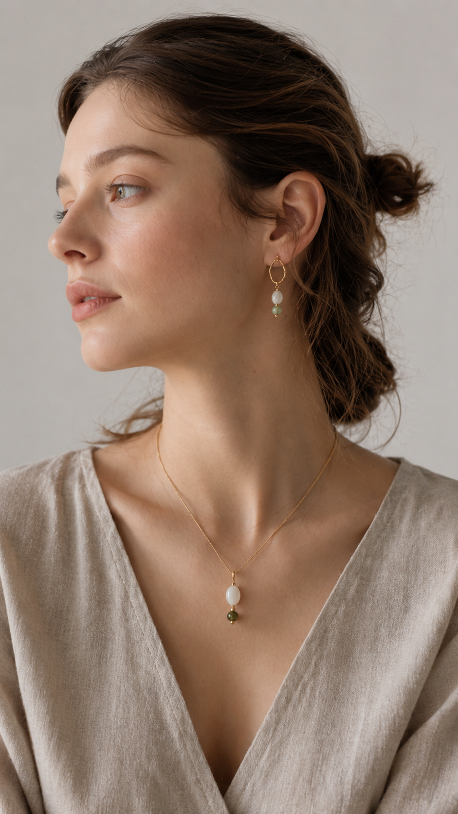 Earth Muse Collection — Jade Harmony Necklace