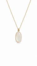 Earth Muse Collection — Moonstone Jade Pendant Necklace