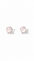 Serenity Collection — Blush Glow Stud Earrings
