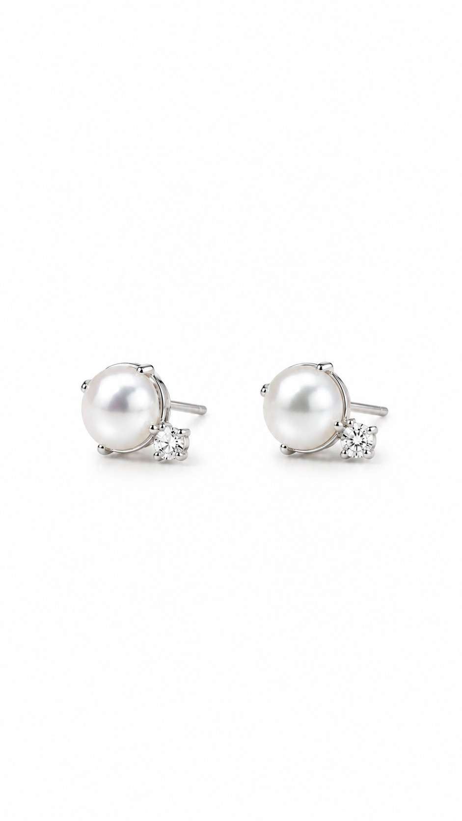 Serenity Collection — Pearl Dew Stud Earrings