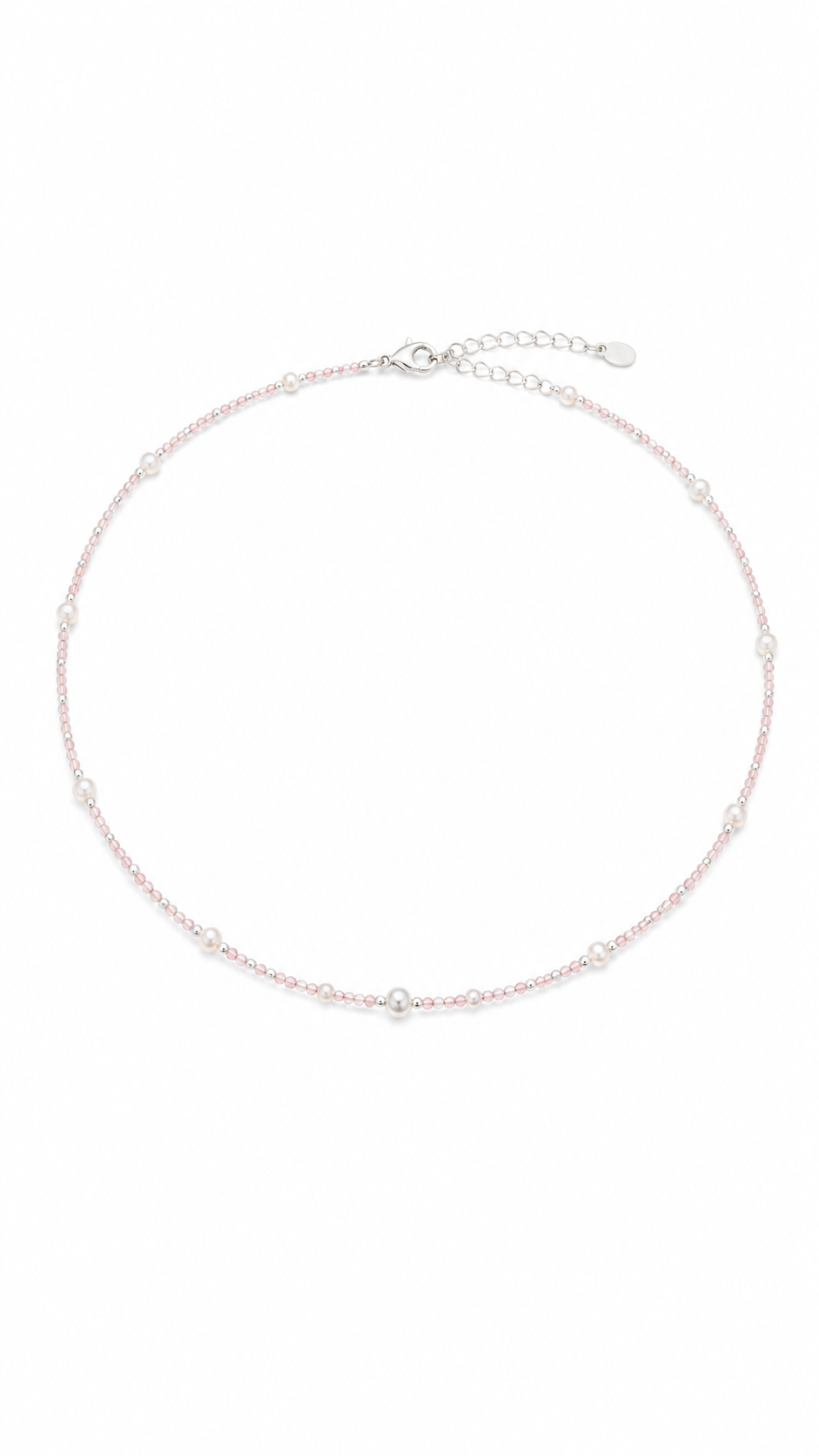 Serenity Collection — Blush Pearl Whisper Necklace