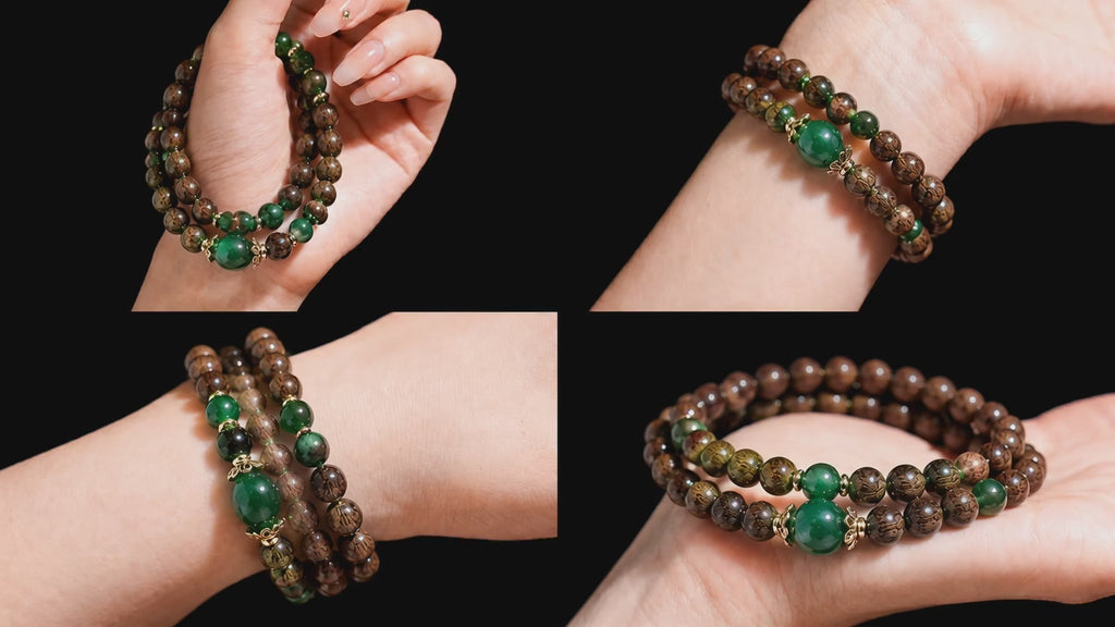 Forest Echo (Double Wrap) Bracelet